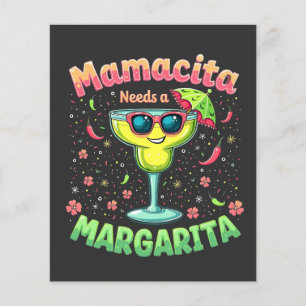 Flyer Mamacita necesita una Fiesta Margarita Cinco de Ma