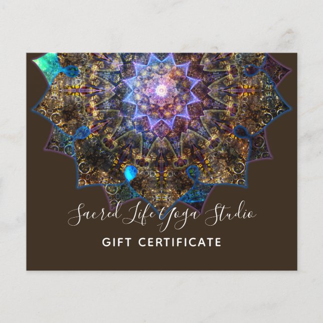 Flyer Mándala de la Diosa Tierra  (Frente)