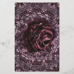 Flyer Mandala de rosa