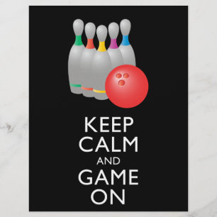 Flyer MANTENGA LA CALMA Y EL JUEGO CONTINUADO - Bolas
