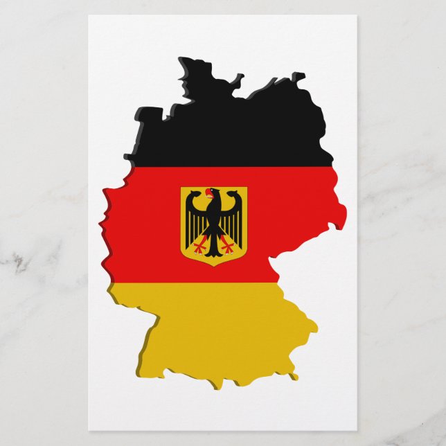 Flyer Mapa de Alemania (Frente)