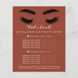 Flyer Maquillaje Artista Salón De Belleza Volador SPA Sk