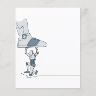 Flyer Máquina de aplastar zapatos grandes