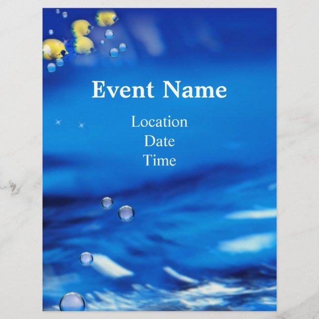 Flyer Mar Azul (Frente)