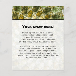 Flyer Marbble Shards - Arte Mandelbrot