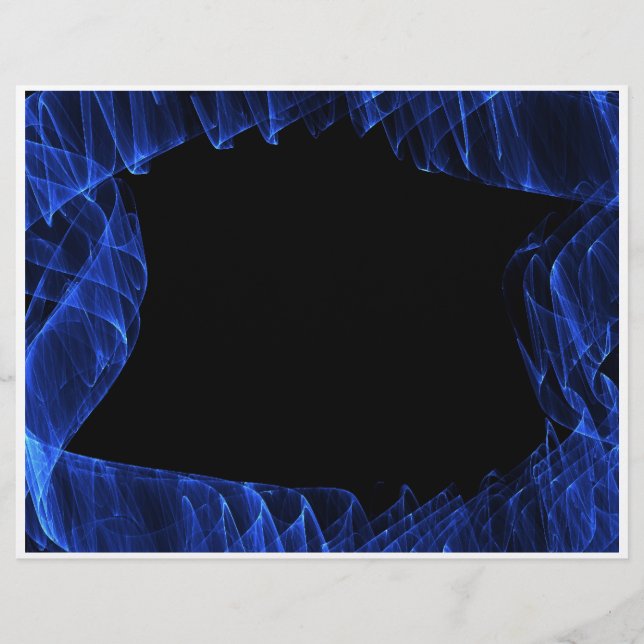 Flyer marco azul (Frente)