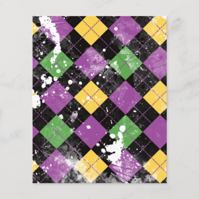 Flyer Mardi Gras Essentials Keychain (Frente)