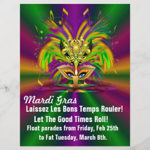 Flyer Mardi Gras La Reina