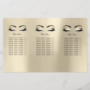 Flyer Marfil Creamy Makeup Eyes Lashes DL 3 Prospecto