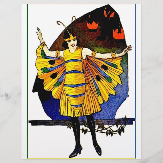 Flyer Mariposa Lady (Frente)