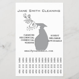 Flyer Marketing Tear Trendy Modern Spray Bottle