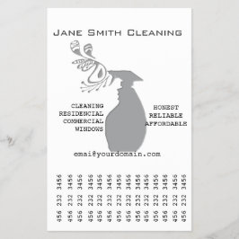 Flyer Marketing Tear Trendy Modern Spray Bottle