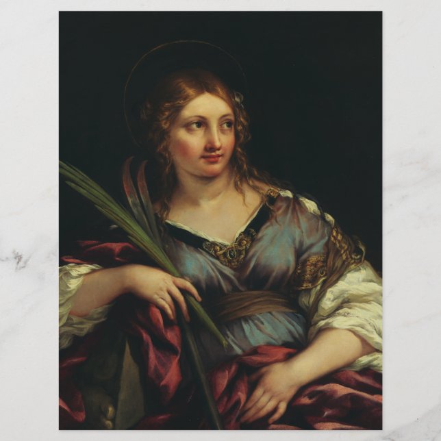 Flyer Martina de Roma por Pietro Berrettini (Frente)