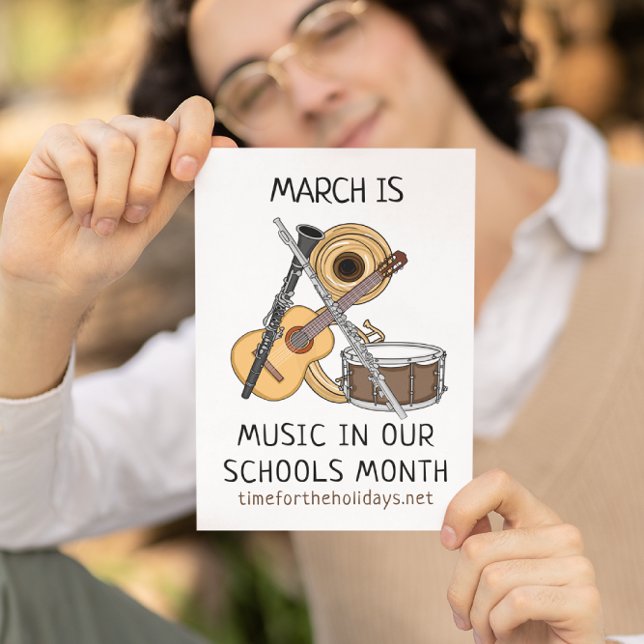 Flyer Marzo es música en nuestros colegios (Subido por el creador)