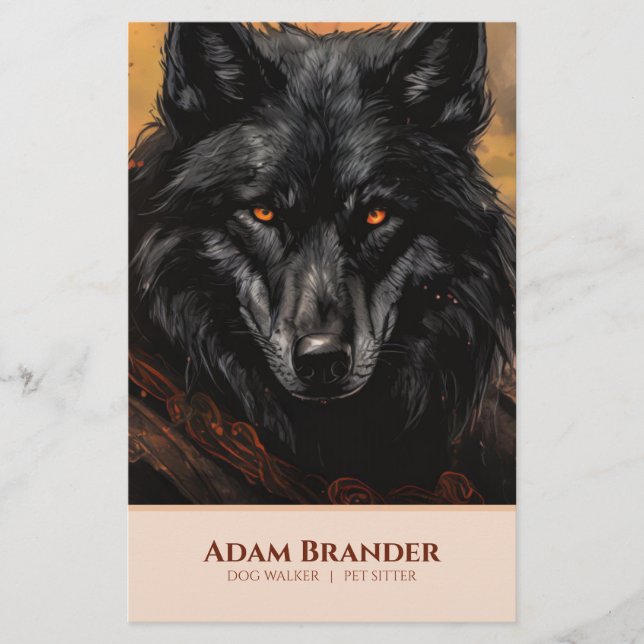 Flyer Mascota Sitter Walker (Frente)