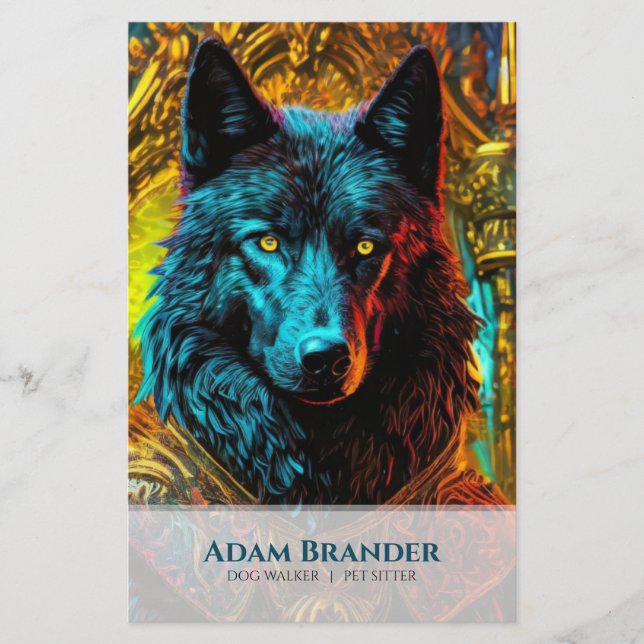 Flyer Mascota Sitter Walker (Frente)