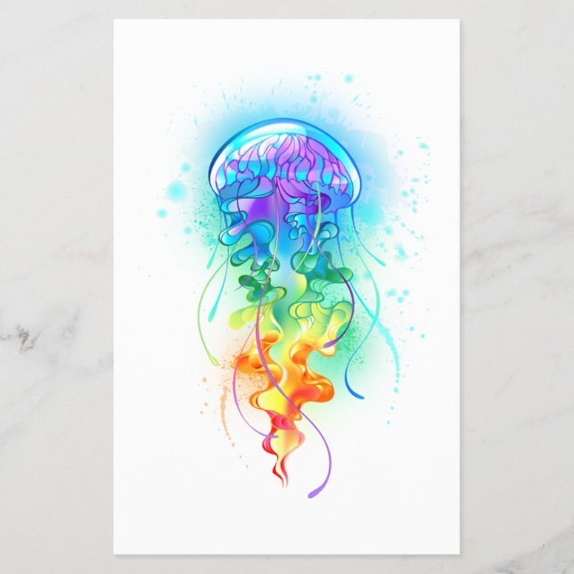 Flyer Medusa arcoíris (Frente)