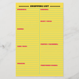 Flyer Mejor Lista De Compras Organizadas Por Dos Bandos