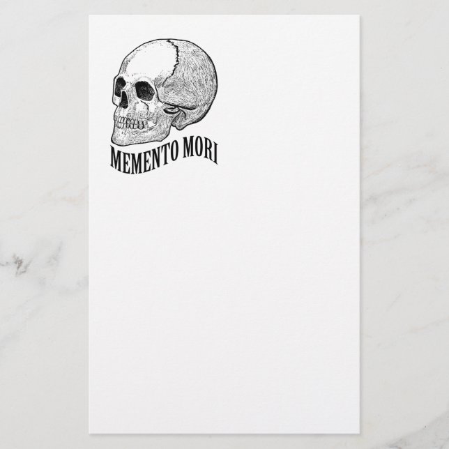 Flyer Memento mori (Frente)