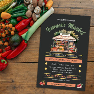 Flyer Mercado de los agricultores
