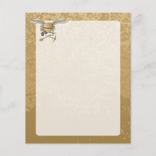 Flyer Mezclador de hormigón beige