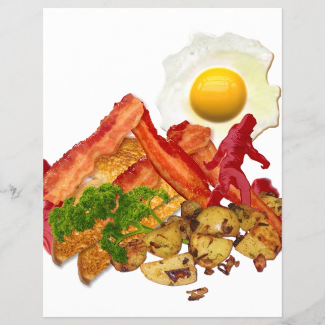 Flyer Mi cuadrilla de Ketchup se fue por Bacon (Frente)