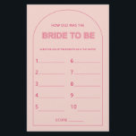 Flyer Minimalista ¿Qué edad tenía el juego de la ducha d<br><div class="desc">Diseñado para coordinar con nuestra Colección de Tipos Negrita, este rosa cómo de antigua era el juego de la ducha de novias de novias presenta el moderno y popular arco con texto en negrita con acentos rosa y fucsia. Para una personalización más avanzada de este diseño, por ejemplo, cambiar el...</div>