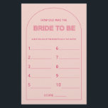 Flyer Minimalista ¿Qué edad tenía el juego de la ducha d<br><div class="desc">Diseñado para coordinar con nuestra Colección de Tipos Negrita, este rosa cómo de antigua era el juego de la ducha de novias de novias presenta el moderno y popular arco con texto en negrita con acentos rosa y fucsia. Para una personalización más avanzada de este diseño, por ejemplo, cambiar el...</div>
