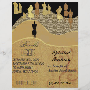 Flyer Moda de Mostrar y Estilizar