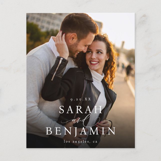 Flyer Moda vertical de fotografía M moderna de presupues (Frente)