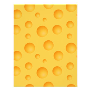 Flyer Modelo amarillo del queso