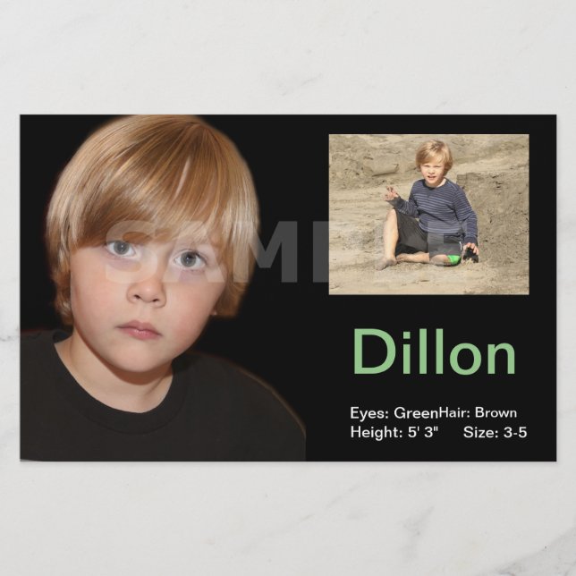 Flyer Modelo asequible Comp Cards Kids (Frente)