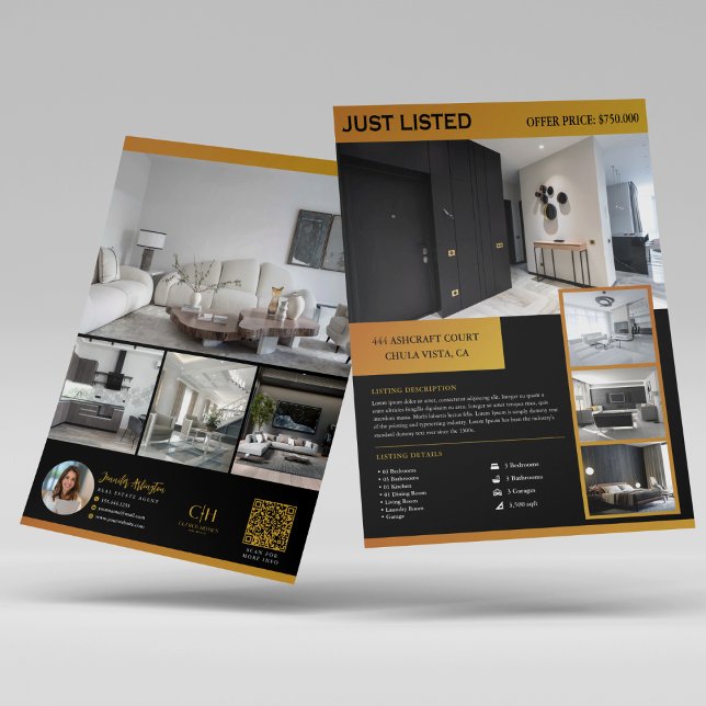 Flyer Modern Real Estate | Luxury Property  (Subido por el creador)