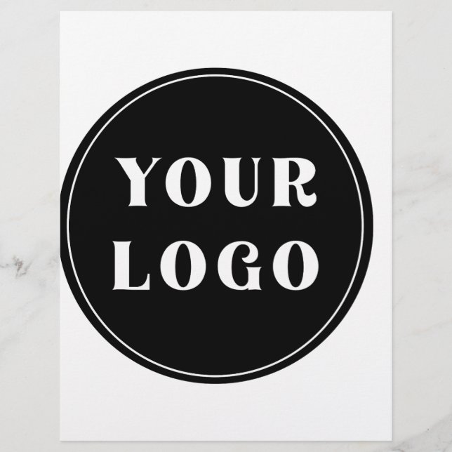 Flyer Moderna, elegante, elegante y Personalizable (Frente)