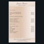 Flyer Moderne minimale Beige Hautfarbe<br><div class="desc">Modernes Business, minimalistisch, beige. Entworfen für Designer, Stylist, Salons, Haare und Make-up Künstler, Nägel und Lash Künstler, Wellness-Center und mBearbeiten Sie die Karte, indem Sie Ihre Daten eingeben. Sie können den Schriftart, die Farbe und die Position individuell durch "weitere Personalisierung" auswählen.</div>