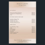 Flyer Moderne minimale Beige Hautfarbe<br><div class="desc">Modernes Business,  minimalismo,  beige. Entworfen für Designer,  Stylist,  Salons,  Haare und Make-up Künstler,  Nägel und Lash Künstler,  Wellness-Center und Bearbeiten Sie die Karte,  indem Sie Ihre Daten eingeben. Sie können den Schriftart,  die Farbe und die Position individuell durch "weitere Personalisierung" auswählen.</div>
