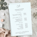 Flyer Moderno, Line Art, Woman, Leafy, Salon, Pricelista<br><div class="desc">Moderno,  Line Art,  Mujer,  Leafy,  Salon,  Pricelista,  Volantes.</div>