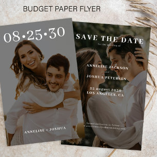 Flyer Moderno y asequible matrimonio fotográfico para ah
