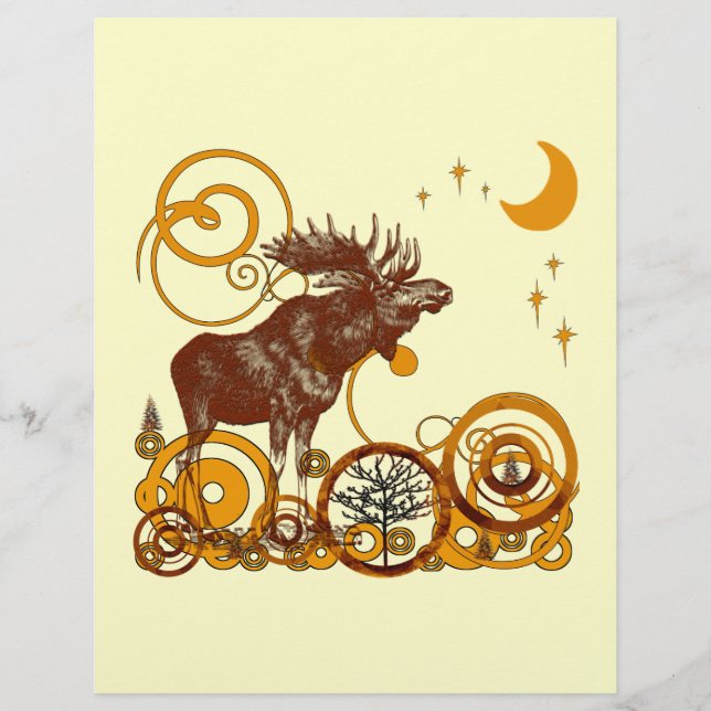 Flyer Moose Navidades (Frente)