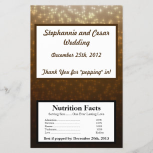 Flyer Morena de invierno de envolvimiento de palomitas d