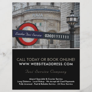 Flyer Mosaic Efecto del Mosaico en Londres Rótulo y list
