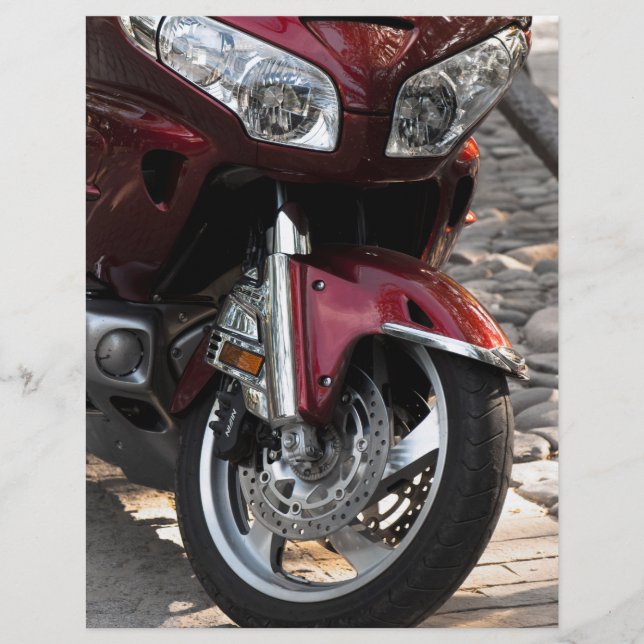 Flyer Motocicletas de lujo (Frente)