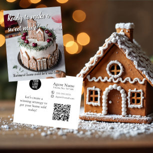 Flyer Movimiento Dulce Inmobiliaria Xmas Mailer pan de j