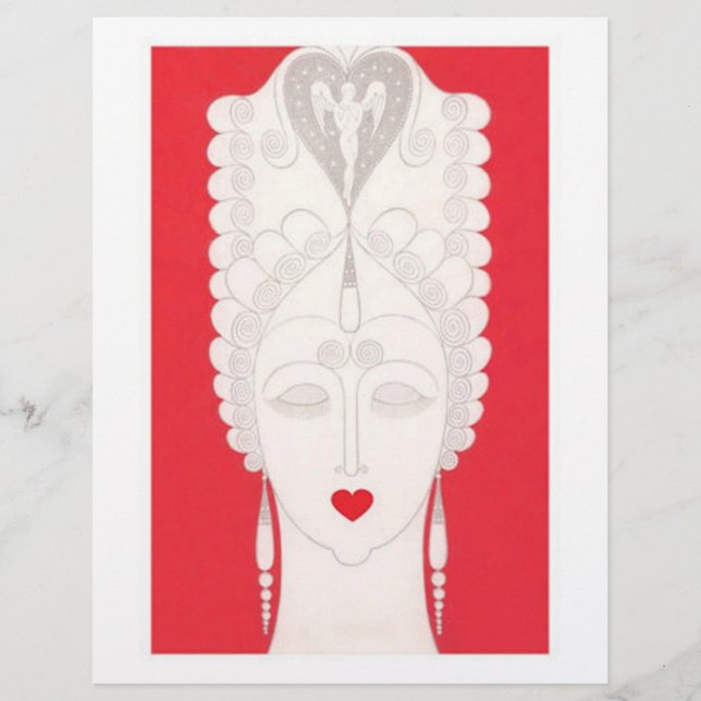 Flyer Mujer barroca (Frente)