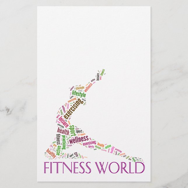 Flyer Mundo de fitness (Frente)