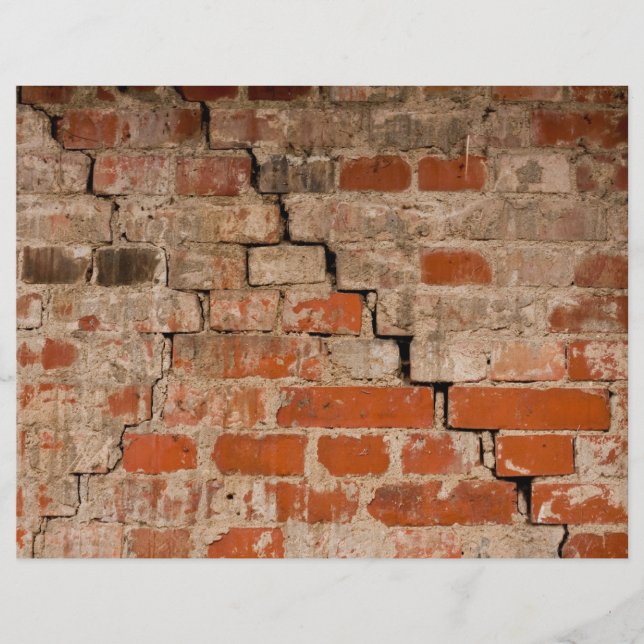 Flyer Muro de ladrillo roto (Frente)