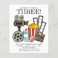 Nacimiento de los niños Fiestas de películas de ci