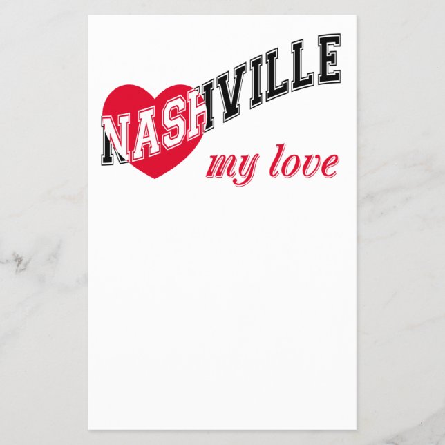 Flyer Nashville mi amor (Frente)