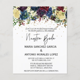 Flyer Navidades Bodas españoles Nuestra Boda