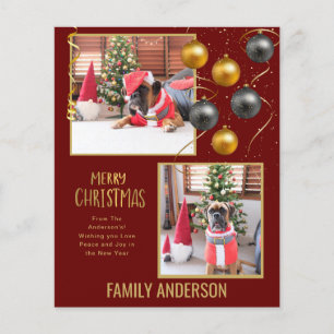 Flyer NAVIDADES de FOTOS DE LA Familia BUDGET Saludando